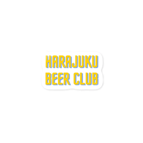 HARAJUKU BEER CLUB Sticker