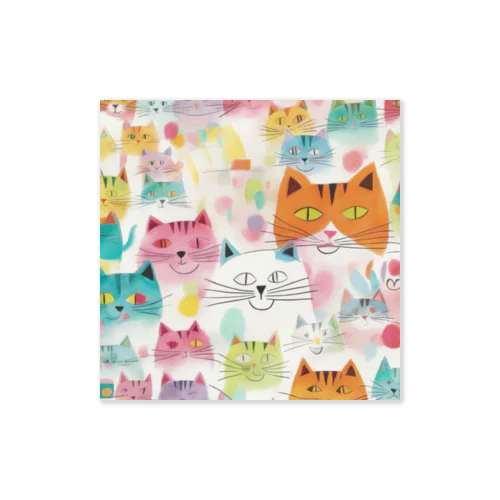 beloved cats 002 ステッカー