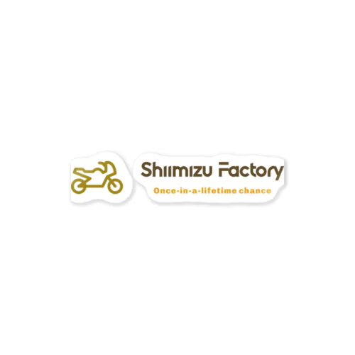 SHIMiZU FACTORYグッズ ステッカー