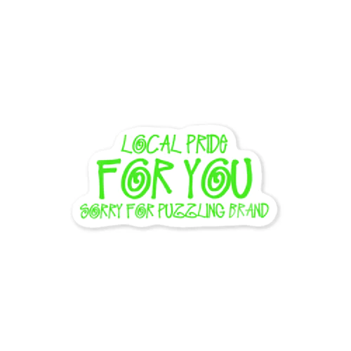 FOR 4 YOU 9 Sticker