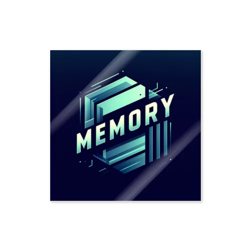 memory ステッカー