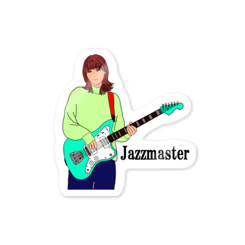 にゃんこ王子 JAZZMASTER ステッカー