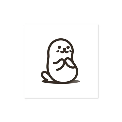 お願いアザラシ Sticker