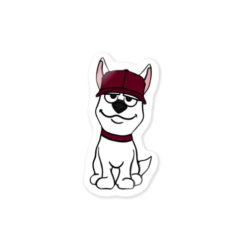 白犬くん Sticker