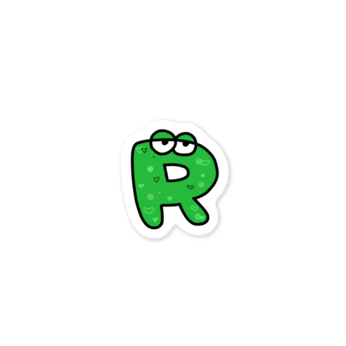 R Sticker