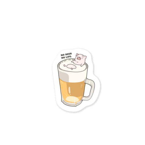 ビールa Sticker