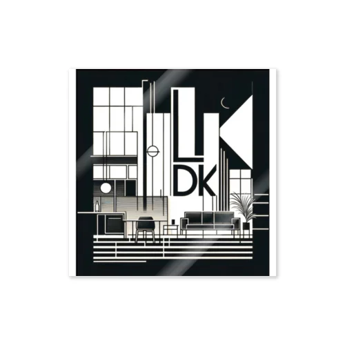 1LDK Sticker