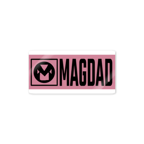 MAGDAD　M-ｃｉｒｃｌｅロゴ ステッカー