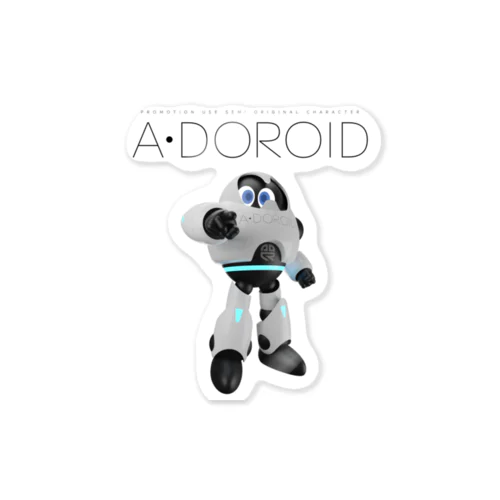 ADOROID ステッカー