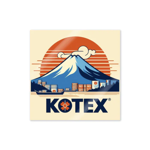 KOTEX ロゴ Sticker