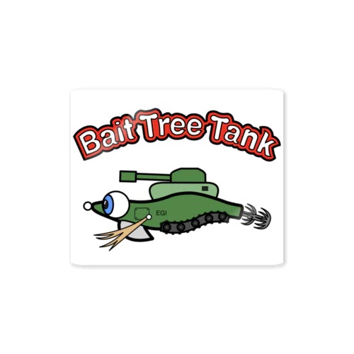 Bait Tree Tank Sticker