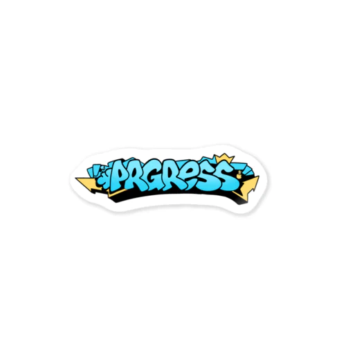 PRGRESS ステッカー