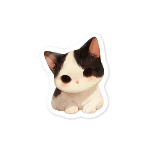 モノクロ猫 Sticker