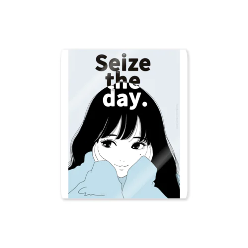 レトロポップ♪ガールズイラスト Sticker