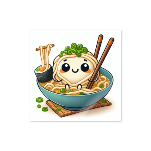 かわいいうどん Sticker