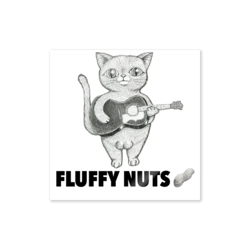 FLUFFY NUTS（フラッフィーナッツ） ステッカー