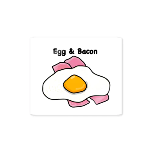Egg & Bacon  ステッカー