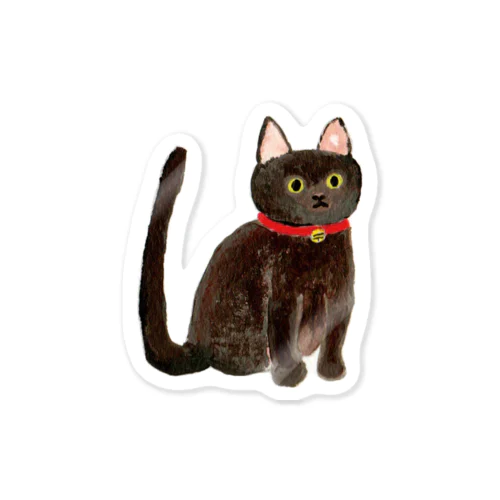 黒猫さん【六百田商店°】 Sticker