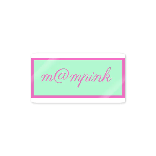 m@mpink ステッカー