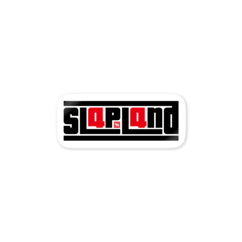 SL4PL4ND LOGO(03) ステッカー