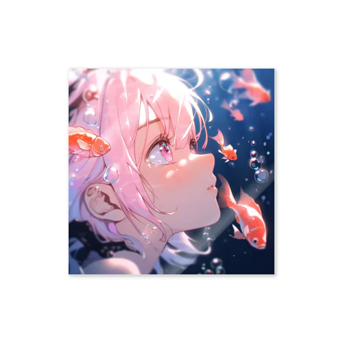 深海の涙 Sticker