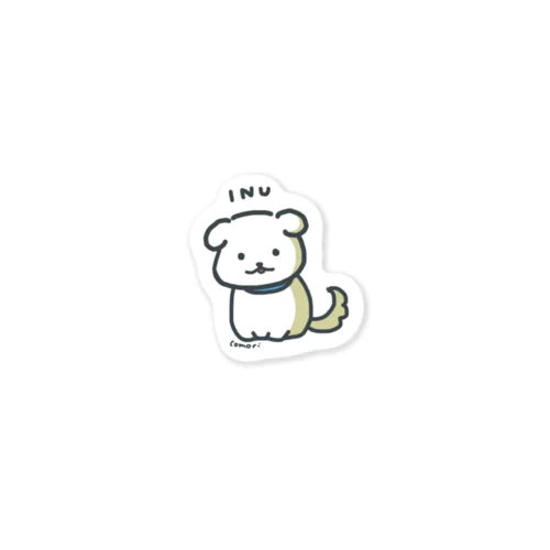 INU（べろ未収納） Sticker