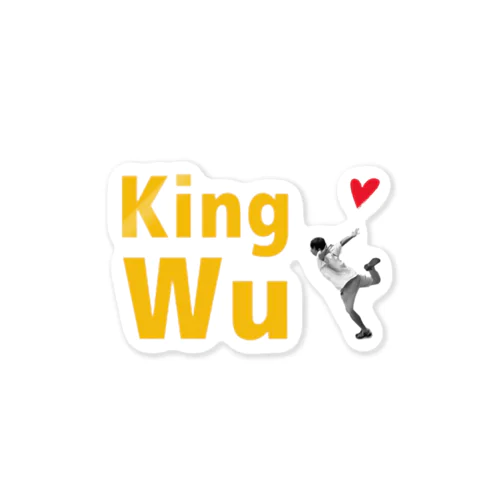 King Wuグッズ ステッカー