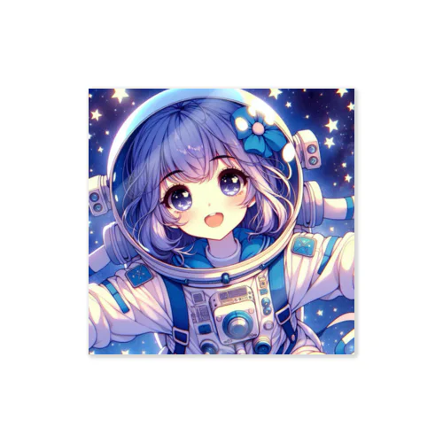 宇宙ちゃん ステッカー