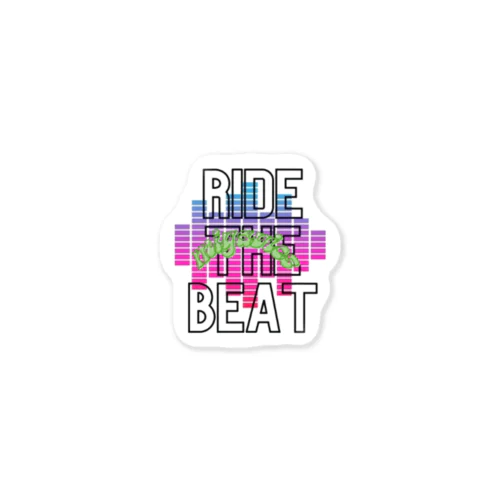  miyavies RIDE THE BEAT Sticker