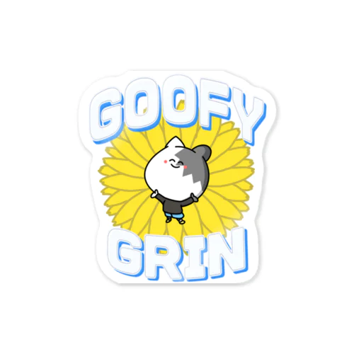 GOOFY GRINてぃむver Sticker