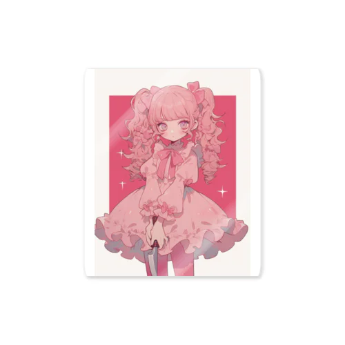 フリルモンスター PINK Sticker