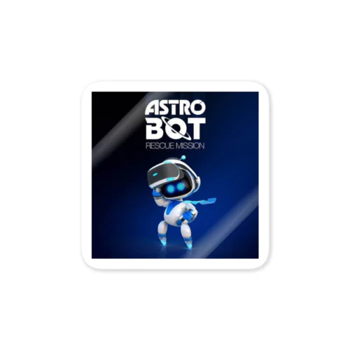 ASTRO BOT Rescue Mission ステッカー