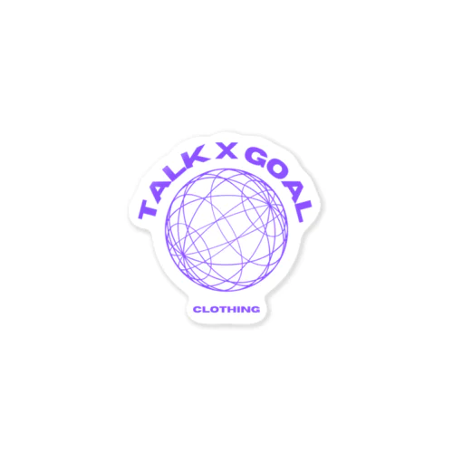 PURPLE LOGO Collections Sticker