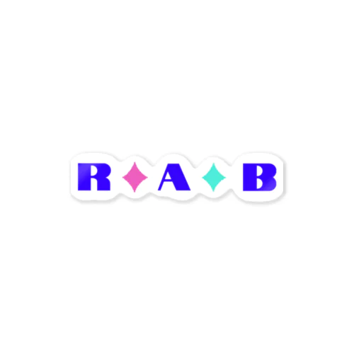 RAB(ROCKABILLY)3 Sticker