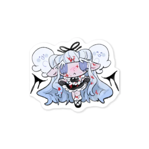 恶魔小羊 Sticker