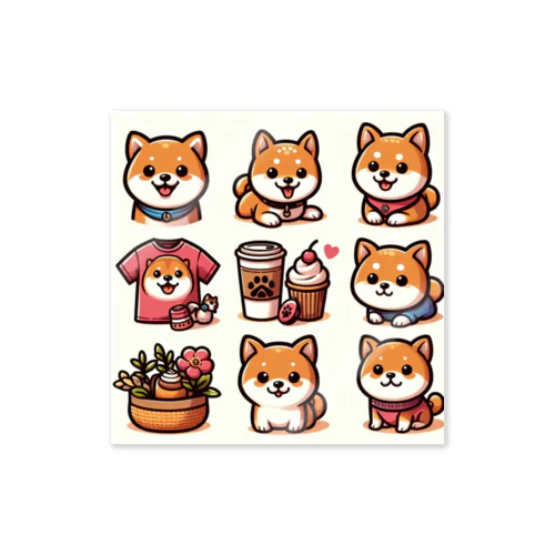 柴犬 Sticker