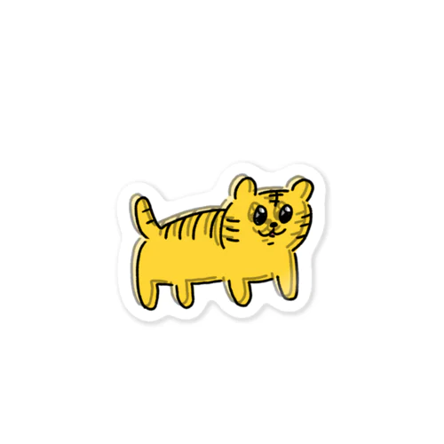 とらのまきちゃん「トラブル」 Sticker