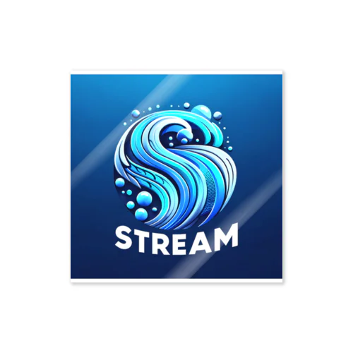 Stream ステッカー