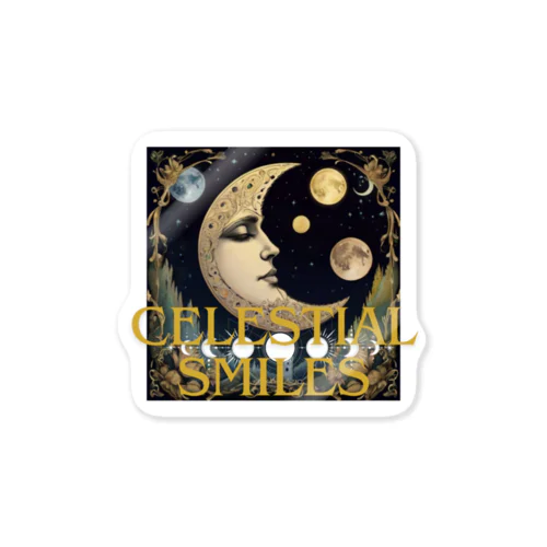 「Celestial Smiles（天空の微笑み）」 Sticker