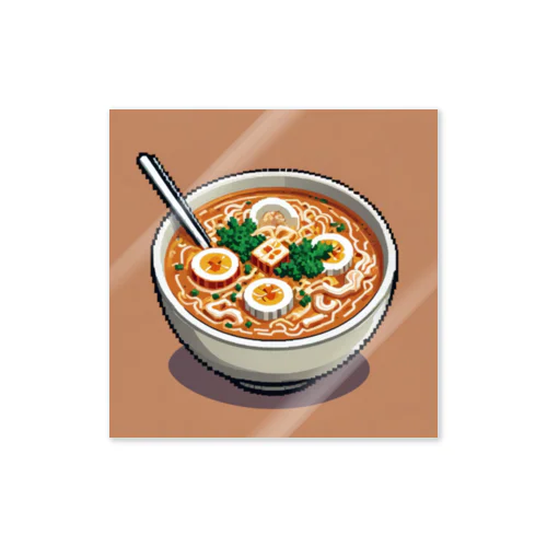 ラーメンの魅力が詰まったドット絵 Sticker