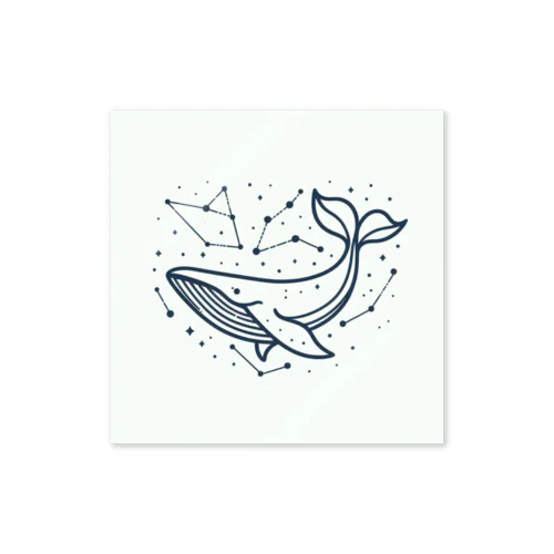 海響く鯨歌 ステッカー