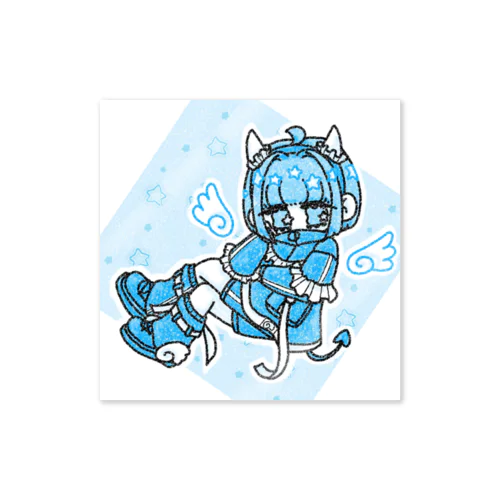 悪魔コスプレ天使界隈ちゃん Sticker