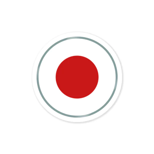 日本の国旗 Sticker