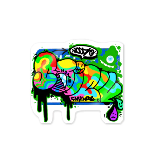 GRAFFITI  グラフィティ HELLO ステッカー Sticker