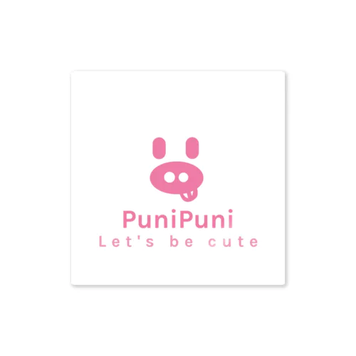 PukuPukuのロゴグッズ Sticker