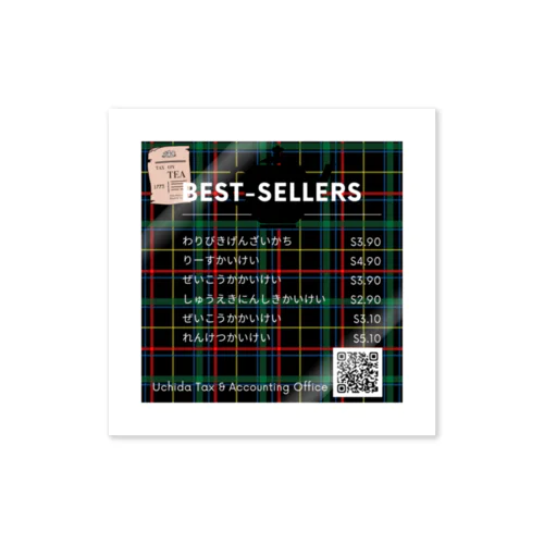 BEST-SELLERS ステッカー