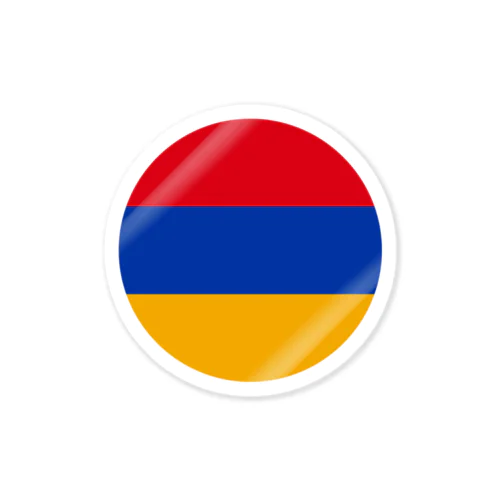 アルメニアの国旗 Sticker