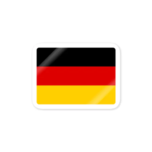 ドイツの国旗 ステッカー