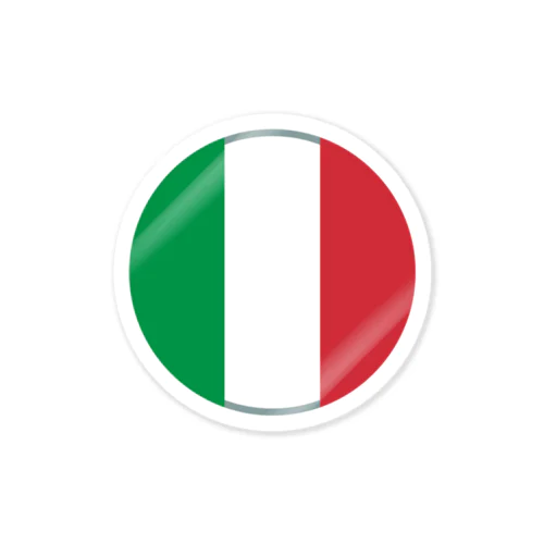 イタリアの国旗 Sticker