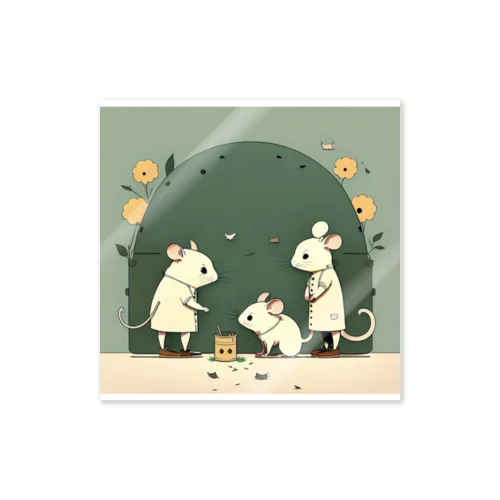 とある世界のネズミたち Sticker